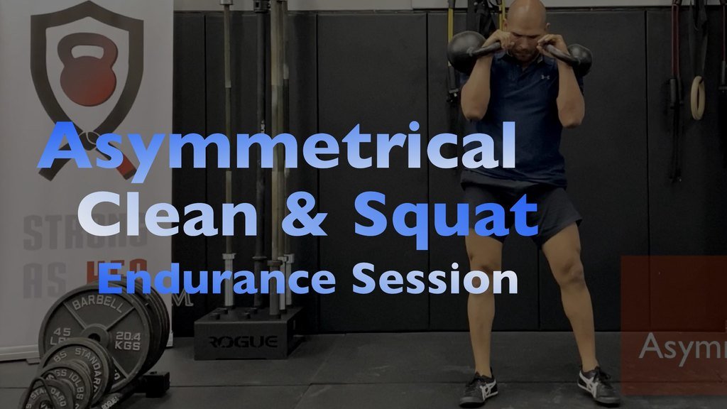 Asymmetrical Clean & Squat