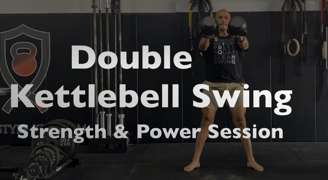 Double Kettlebell Swing