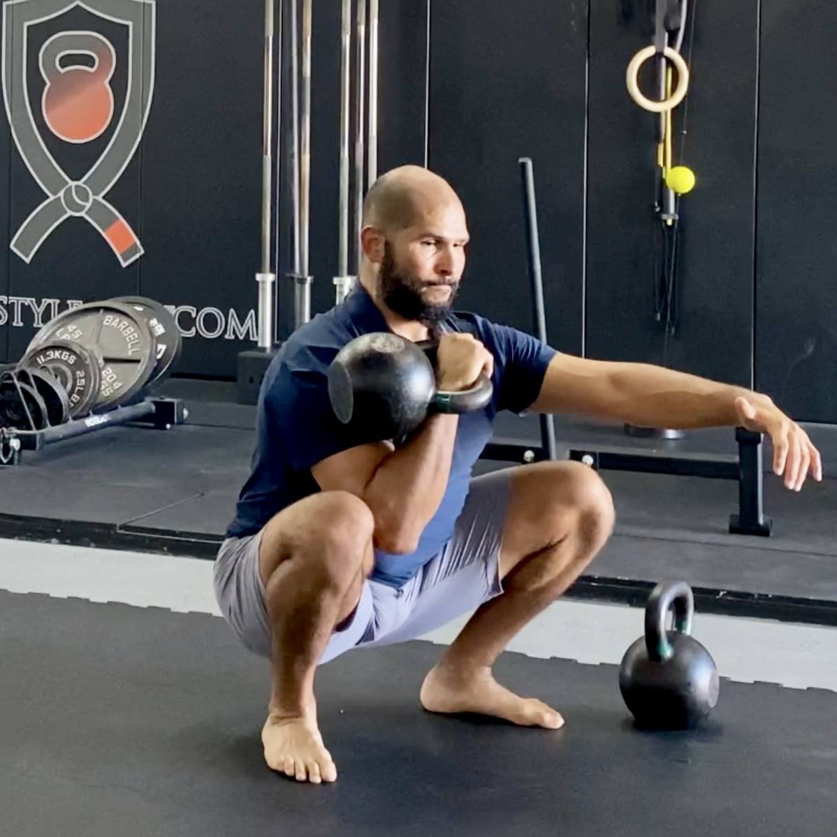 how to improve your kettlebell front squat