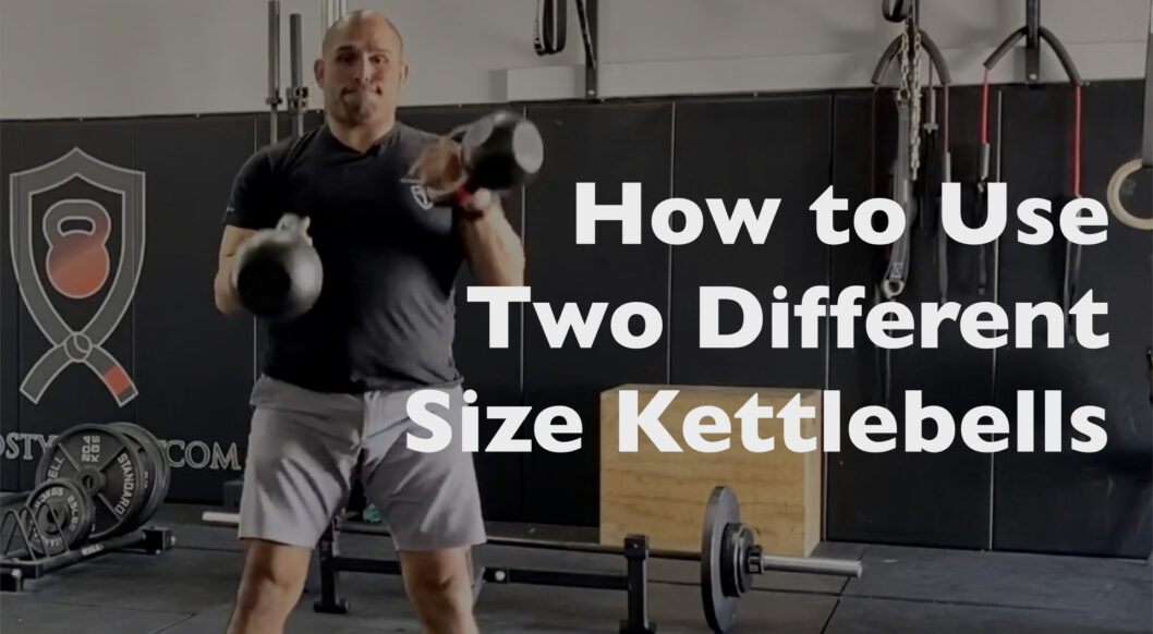 In this video we're covering how to use two different size kettlebells so you can build a stronger, more capable body.